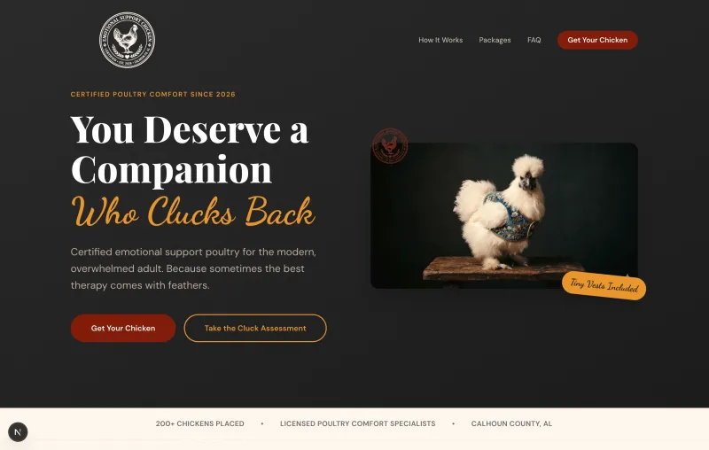 Emotional Support Chicken preview