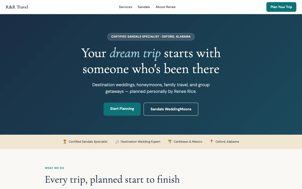 RR Travel Service preview