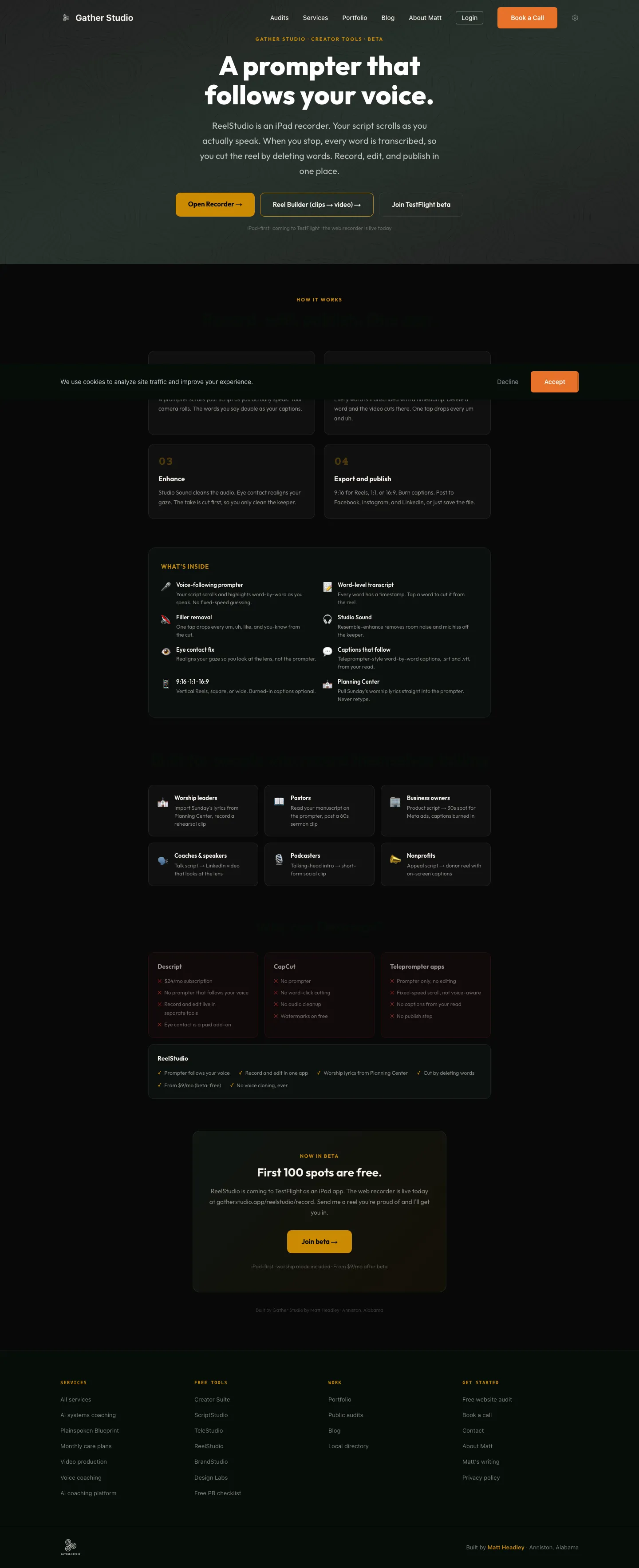 ReelStudio preview